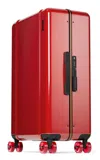 Floyd -  Check-in Luggage - Red In Pattern