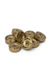 Floyd -  Wheel Set Luggage - Gold In Blue