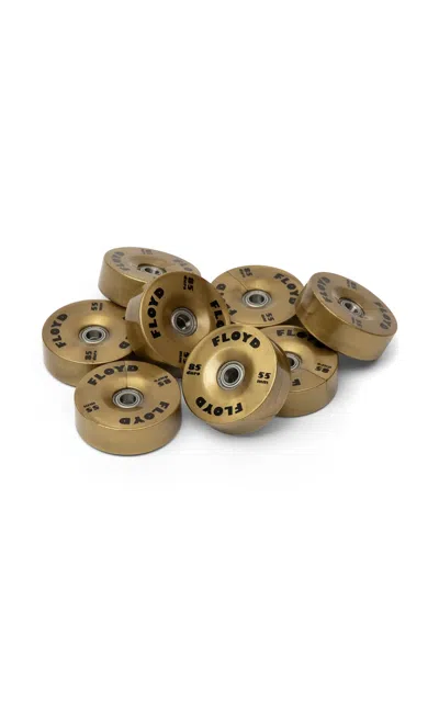 Floyd -  Wheel Set Luggage - Gold In Blue
