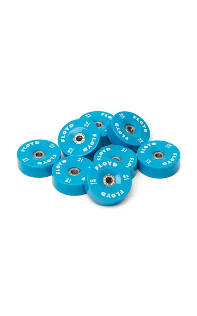 Floyd -  Wheel Set Luggage - Light Blue In Red