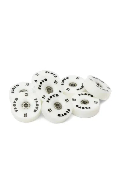 Floyd -  Wheel Set Luggage - White In Red