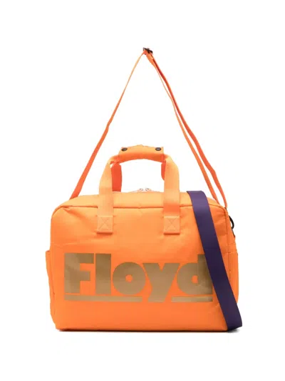 Floyd Logo-print Luggage In Orange