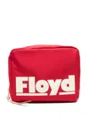 Floyd Logo-print Wash Bag In Red