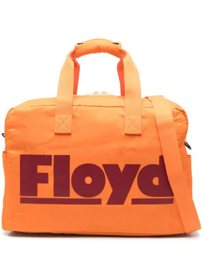 Floyd Reisetasche Mit Logo-print In Orange