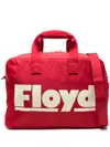 Floyd Logo-print Weekender Bag In Red