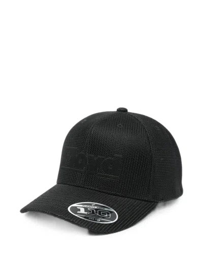 Floyd Logo-embroidered Mesh Cap In Black