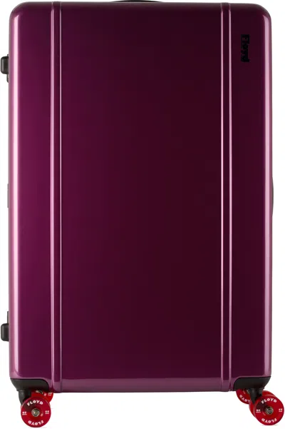 Floyd Purple  Trunk Suitcase In Magic Purple