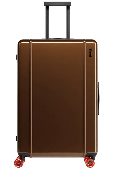 Floyd Trunk Suitcase In Gold