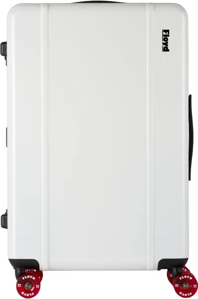 Floyd White Check-in Suitcase In Bounty White