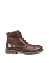 Fluchos Men's Terry Tie Boot In Cognac In Green