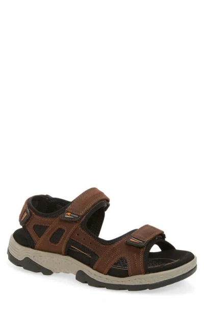 Fluchos Missouri Sandal In Brown