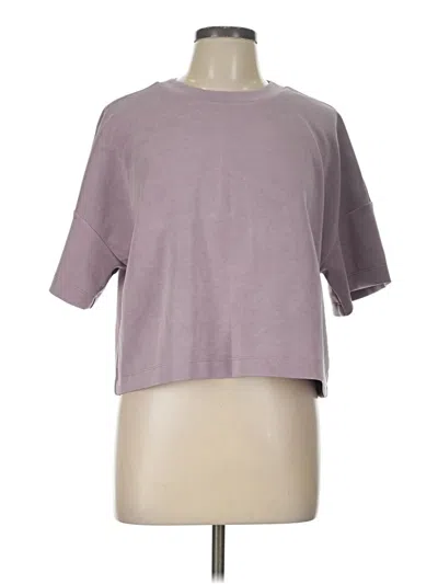Pre-owned Flx 3/4 Sleeve T-shirt In Purple