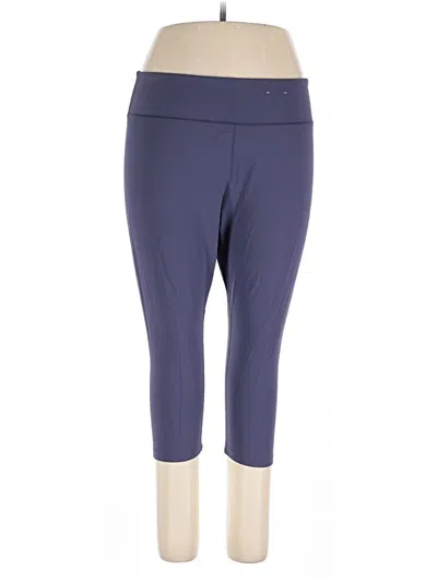 Pre-owned Flx Active Pants In Blue
