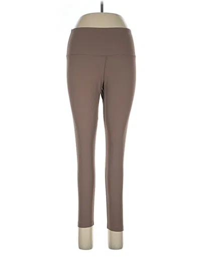 Pre-owned Flx Active Pants In Brown