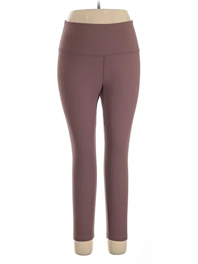 Pre-owned Flx Active Pants In Brown