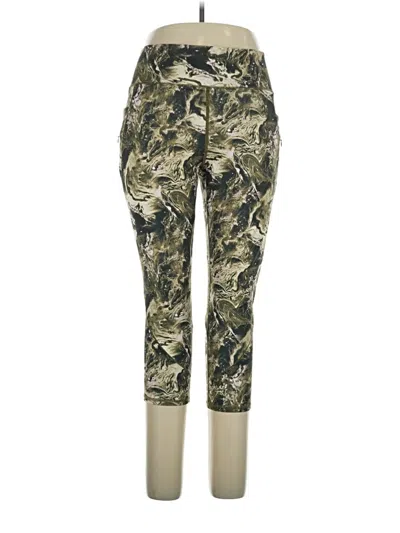 Pre-owned Flx Active Pants In Gold