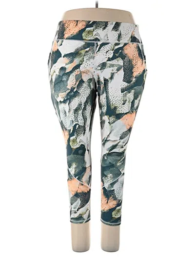 Pre-owned Flx Active Pants In Green