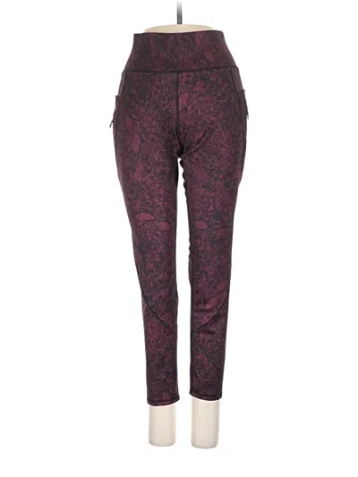 Pre-owned Flx Active Pants In Purple