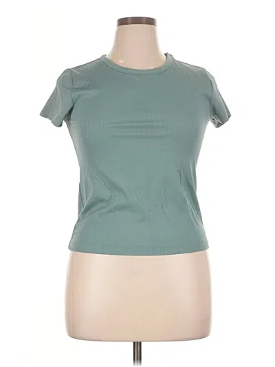 Pre-owned Flx Active T-shirt In Teal