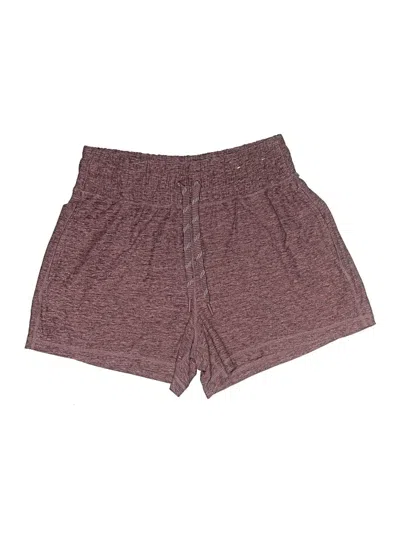 Pre-owned Flx Athletic Shorts In Burgundy