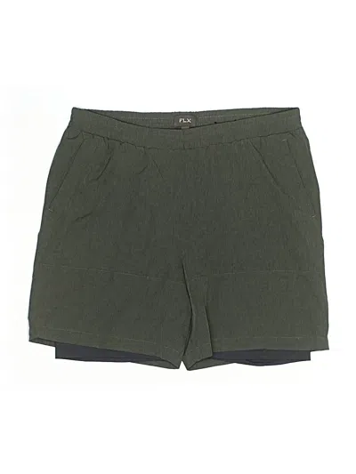 Pre-owned Flx Athletic Shorts In Green