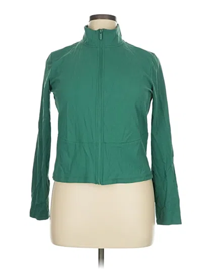 Pre-owned Flx Cardigan Sweater In Green