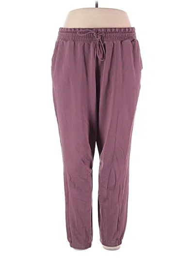 Pre-owned Flx Casual Pants In Purple