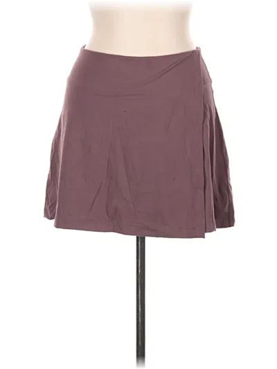 Pre-owned Flx Casual Skirt In Purple