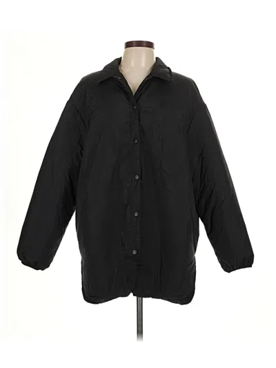 Pre-owned Flx Coat In Black