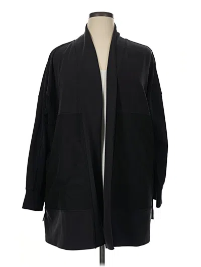 Pre-owned Flx Coat In Black