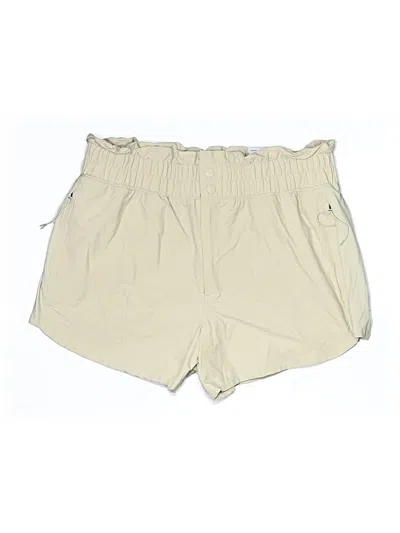 Flx Khaki Shorts In Ivory
