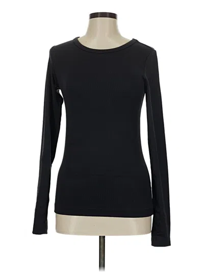 Pre-owned Flx Long Sleeve T-shirt In Black