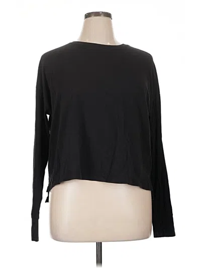 Pre-owned Flx Long Sleeve T-shirt In Black
