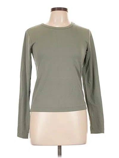 Pre-owned Flx Long Sleeve T-shirt In Green