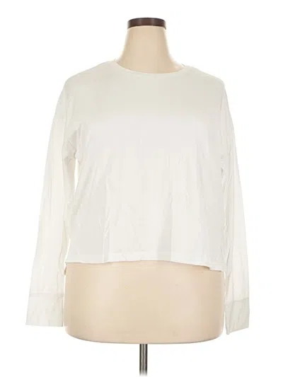 Pre-owned Flx Long Sleeve T-shirt In Ivory