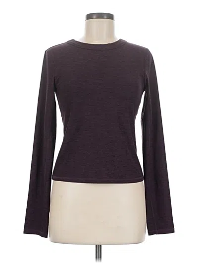 Pre-owned Flx Long Sleeve T-shirt In Purple