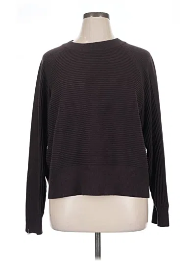 Pre-owned Flx Pullover Sweater In Black