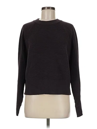 Pre-owned Flx Pullover Sweater In Black