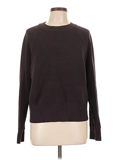 Pre-owned Flx Pullover Sweater In Brown