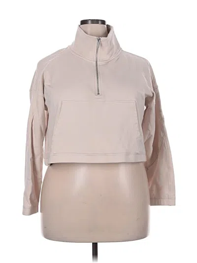 Pre-owned Flx Pullover Sweater In Tan
