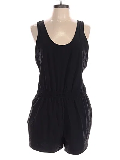 Pre-owned Flx Romper In Black