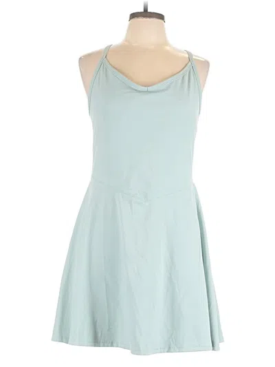 Pre-owned Flx Romper In Teal