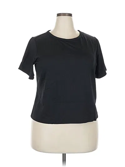 Pre-owned Flx Short Sleeve T-shirt In Black