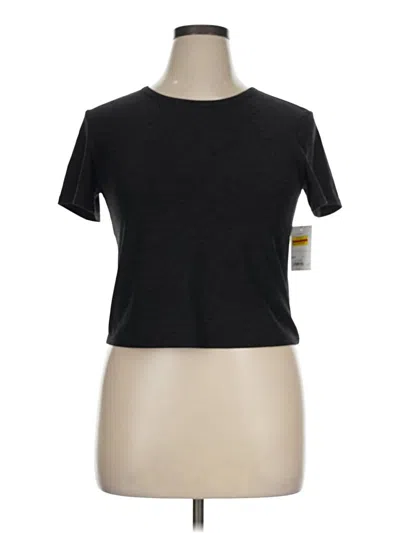 Pre-owned Flx Short Sleeve T-shirt In Black