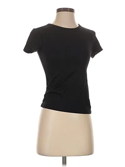 Pre-owned Flx Short Sleeve T-shirt In Black