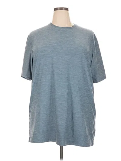Pre-owned Flx Short Sleeve T-shirt In Blue