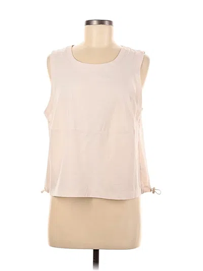 Pre-owned Flx Sleeveless T-shirt In White