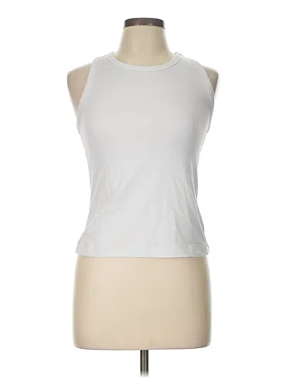 Pre-owned Flx Sleeveless T-shirt In White