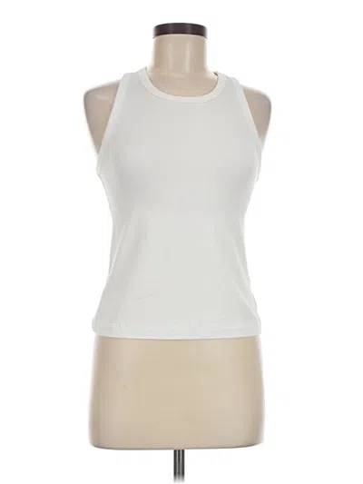 Pre-owned Flx Sleeveless T-shirt In White