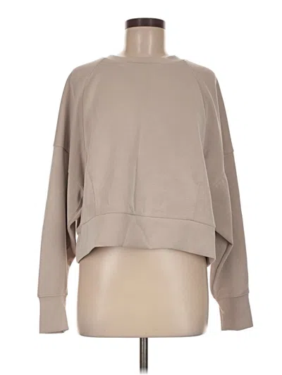 Pre-owned Flx Sweatshirt In Tan